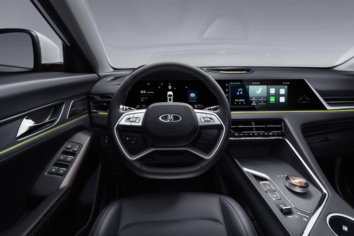 Передняя часть салона Москвич 8