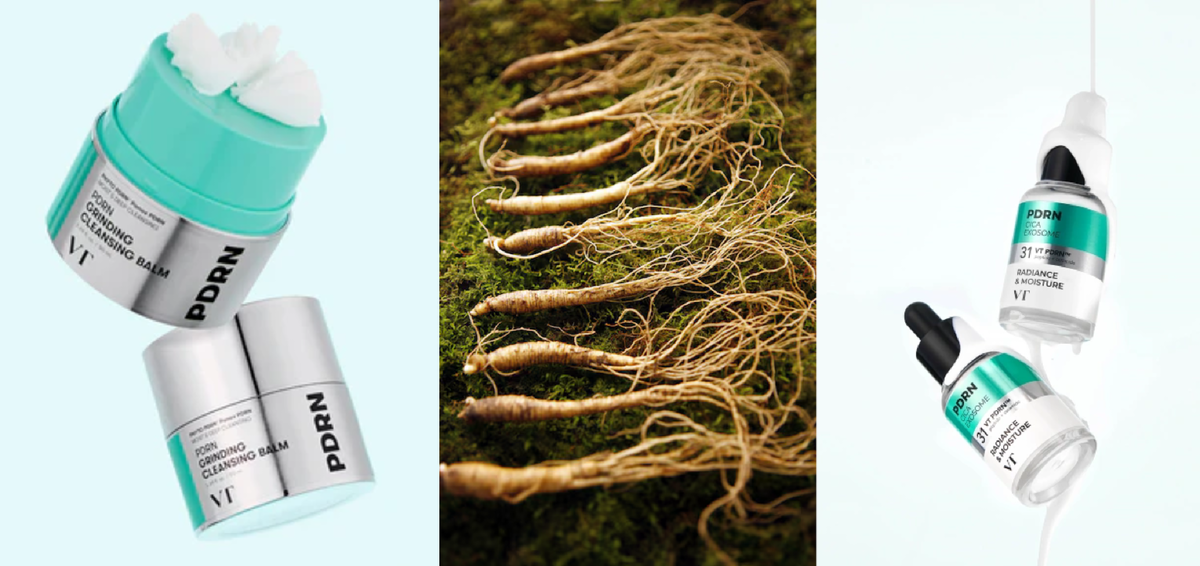 VT PDRN Grinding Cleansing Balm и VT PDRN R5 Firming Ampoule 