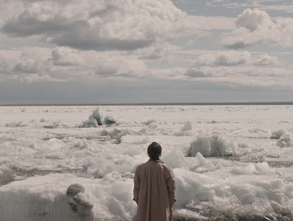 кадр из фильма "Белый пароход"