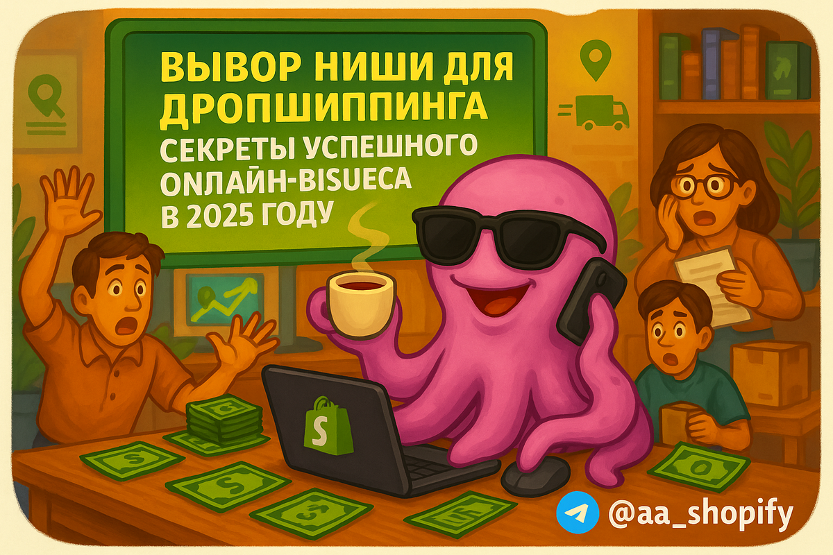    Выбор ниши для дропшиппинга на Shopify: секреты успешного онлайн-бизнеса в 2025 году aa_ecom