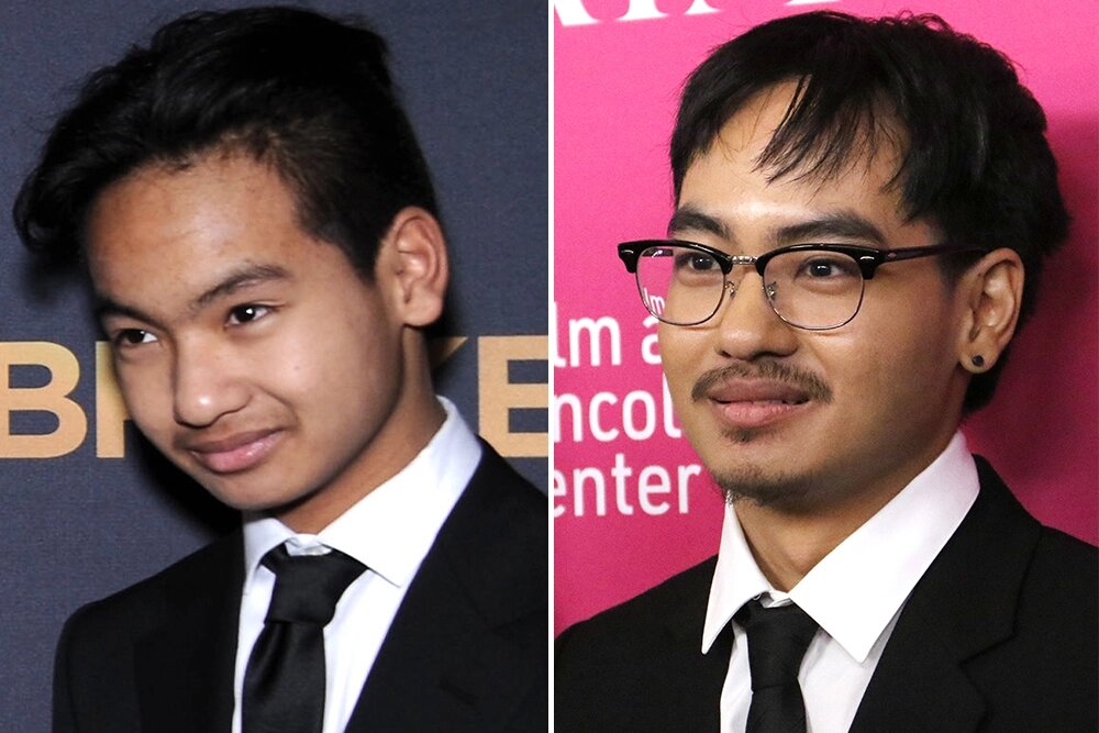    Мэддокс Шиван Джоли-Питт в детстве и сейчас. Фото: коллаж АиФ