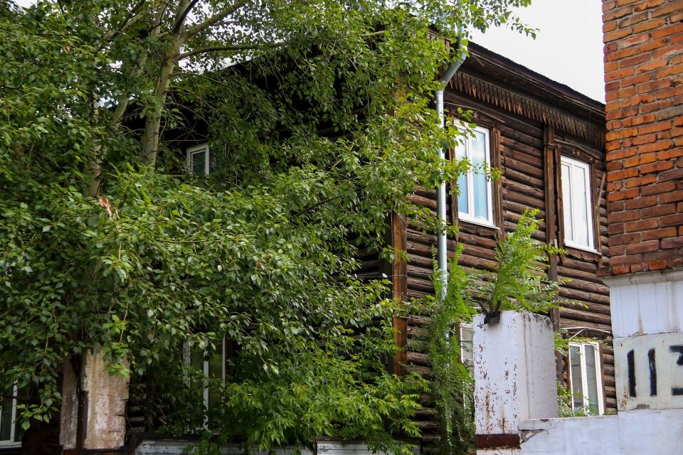    Деревянное здание на улице Никитина, 111. Источник: Виталий Барабаш/"Толк"