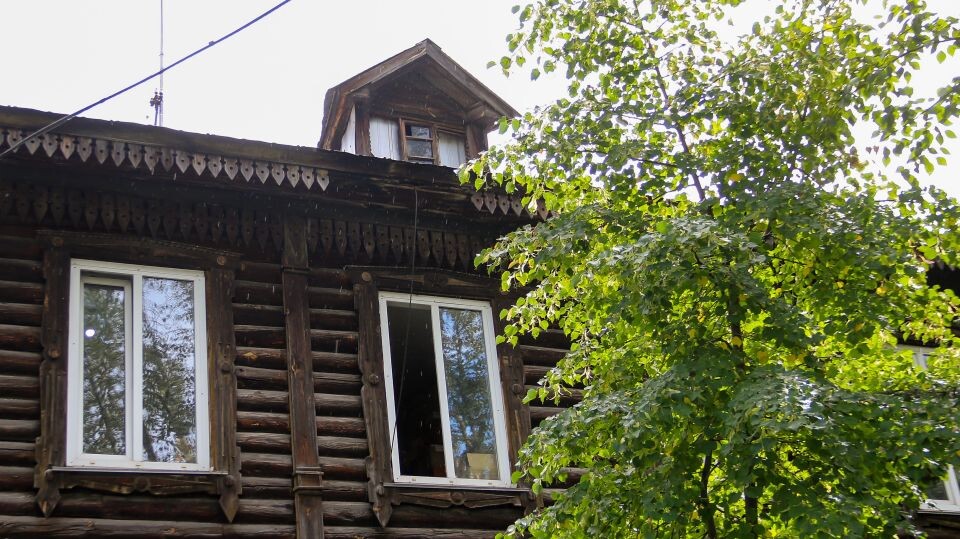    Деревянное здание на улице Никитина, 111. Источник: Виталий Барабаш/"Толк"
