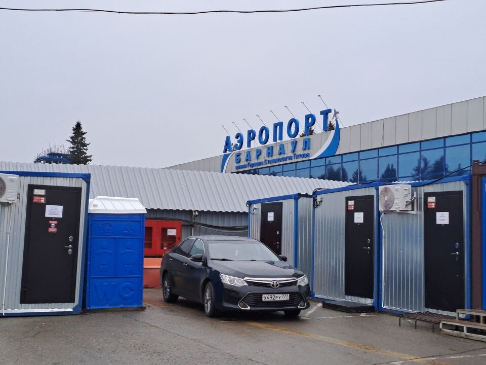    Строительство нового терминала барнаульского аэропорта. Источник: Евгения Кочеткова/"Толк"