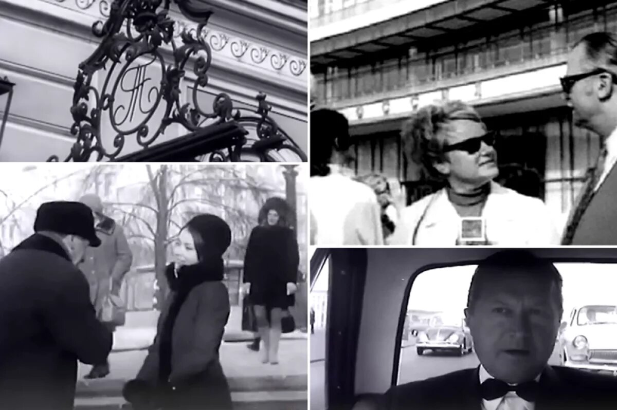    Кадры из фильма «Судьба резидента» (1970).