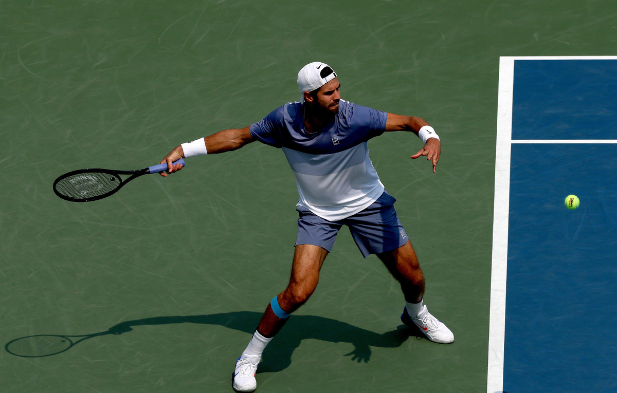    Карен Хачанов  Matthew Stockman/Getty Images