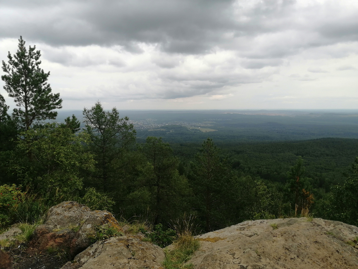 Вид с горы Синей. 