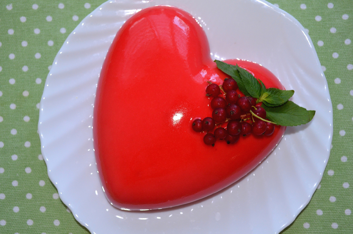 Тортик в честь праздника 💘 Сама готовила 