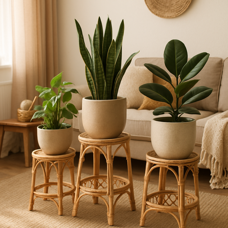    Ротанговые подставки для цветов: как создать уют и стиль в вашем доме с помощью рукоделия Loza