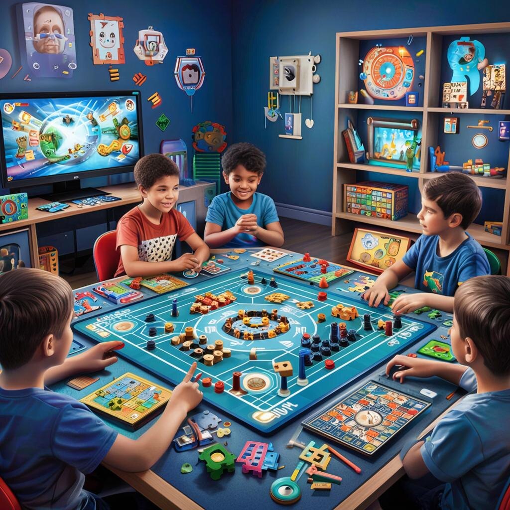 Изображение сгенерированное чат-ботом Gigachat. Промт: "Игра помогает развивать воображение и критическое мышление".