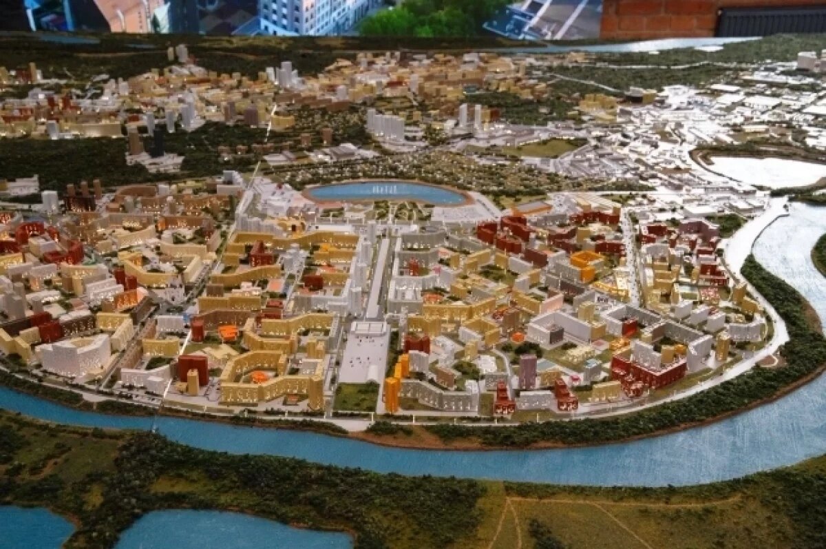    В Уфе показали 3D-модель города, площадью 42 кв. метра