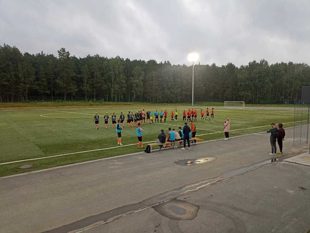 Перед началом матча. Фото автора