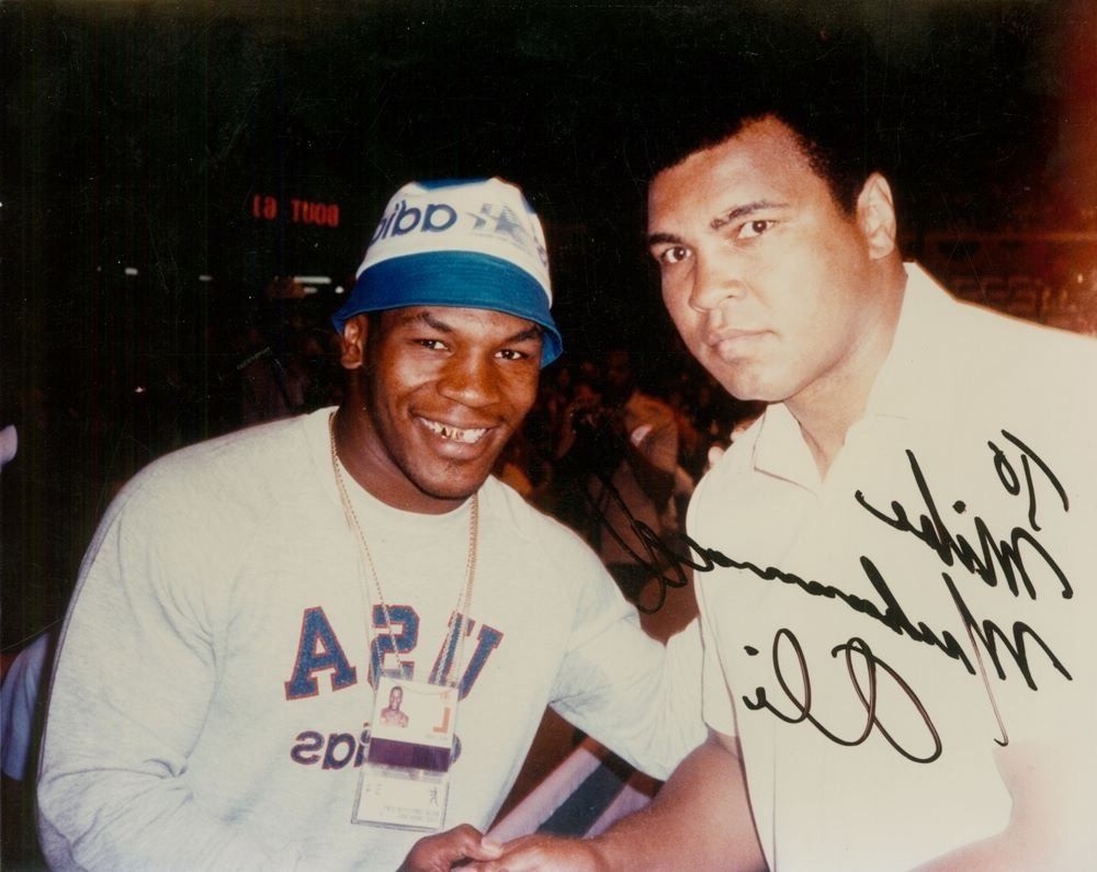 Майк Тайсон и Мухаммед Али