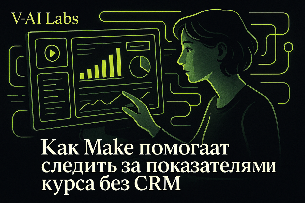    Упрощение учета курса с Make: автоматизация без CRM