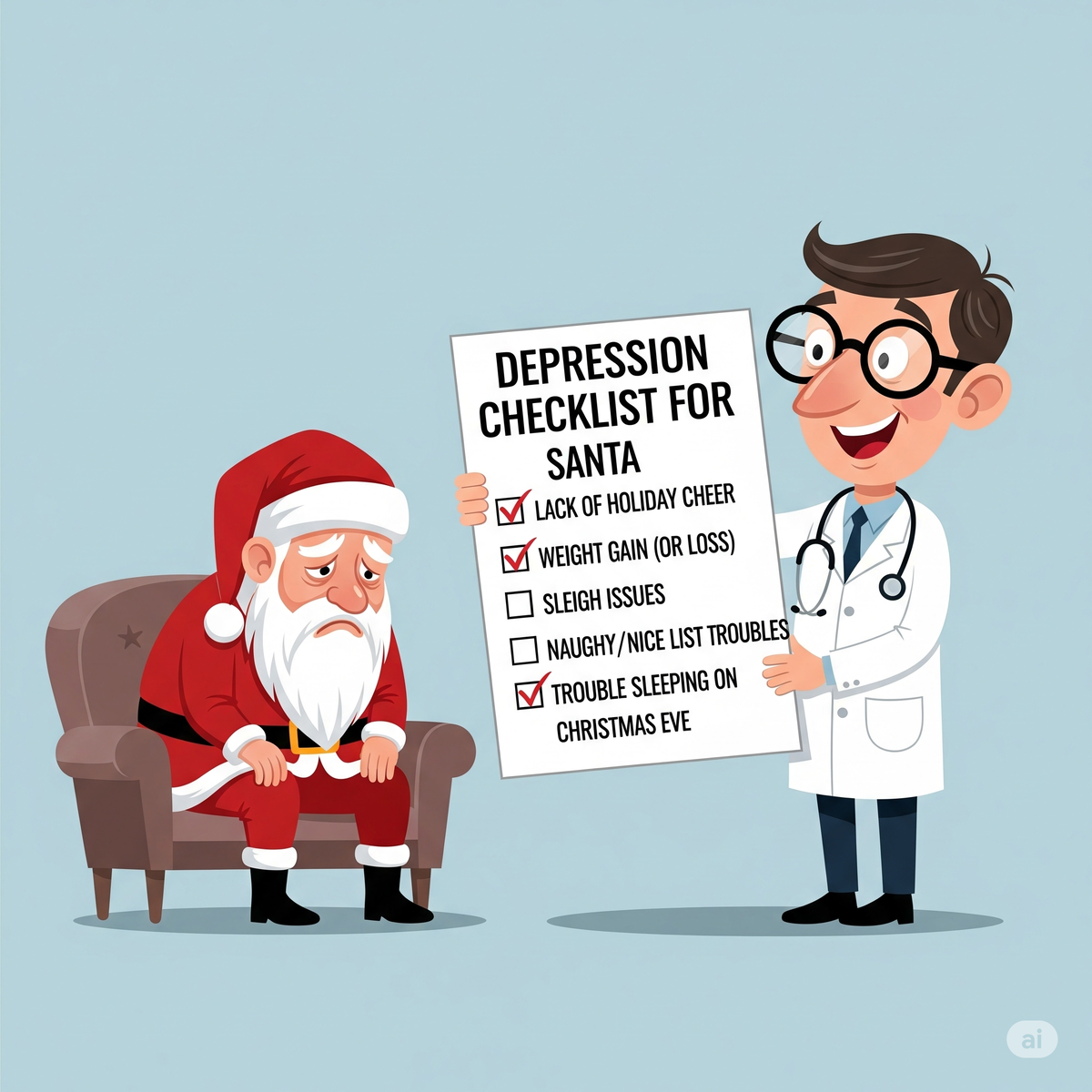 Карикатура сгенерировна Шайтан машиной.