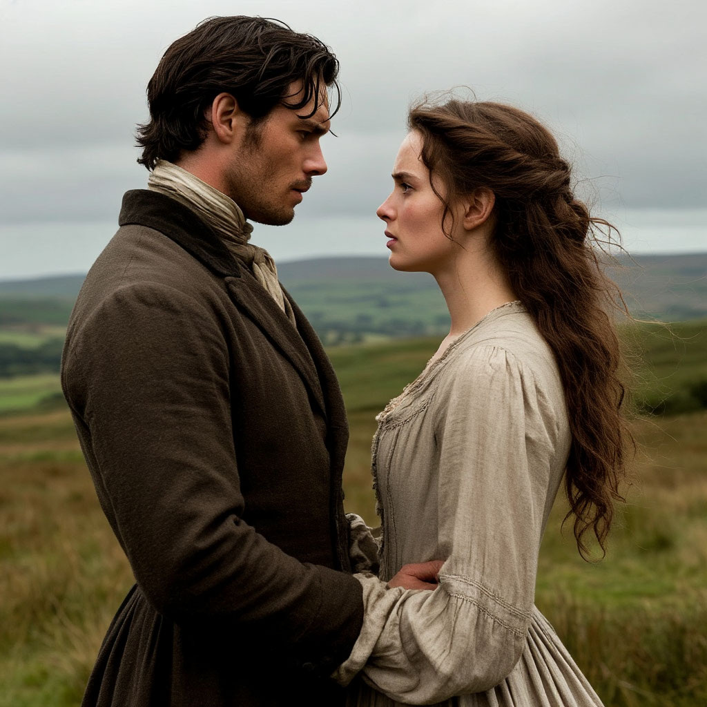 "Грозовой перевал" Эмилии Бронте. Источник: ИИ