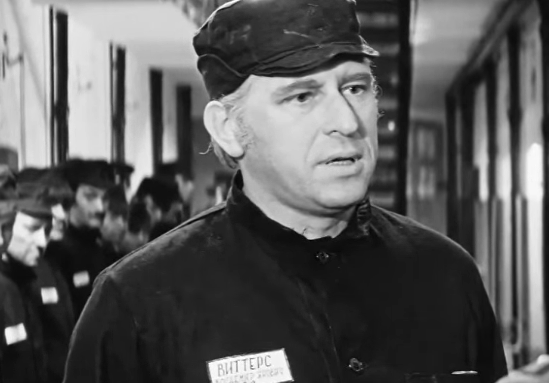 Кадр из фильма. Витаутас Томкус в роли Волдемара