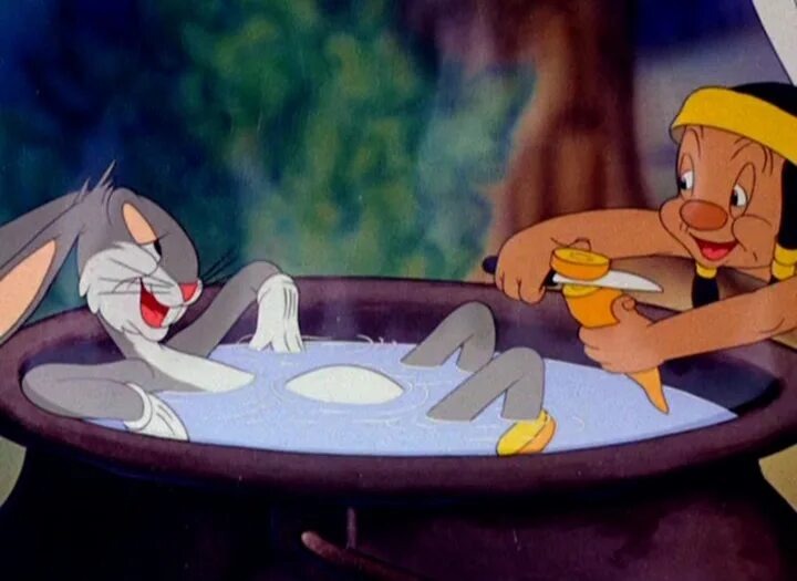 Кадр из мультфильма Hiawatha's Rabbit Hunt 1941