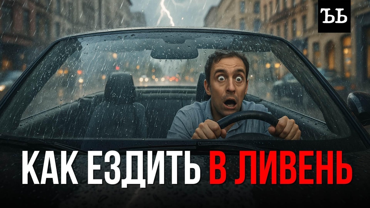    Когда улицы превращаются в реки: как ездить в сильный дождь