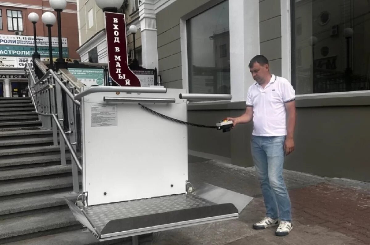    В Хабаровском театре драмы появится подъёмник для маломобильных зрителей