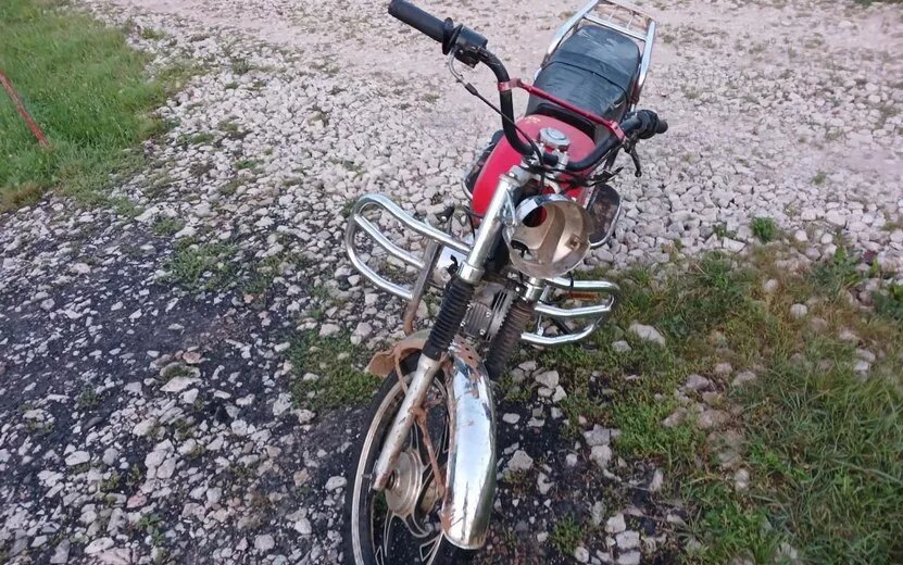    16-летний водитель мопеда врезался в УАЗ в Удмуртии