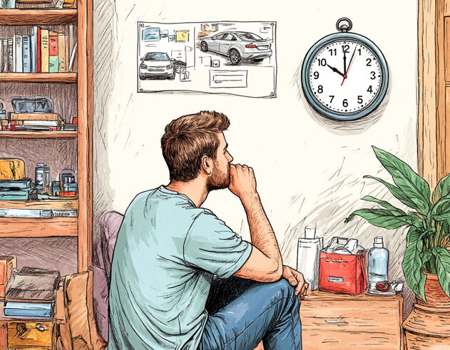 Как говорит моя мама: "терпеть не могу две вещи: ждать и догонять". И то, и другое выматывают сильнее любого дела.