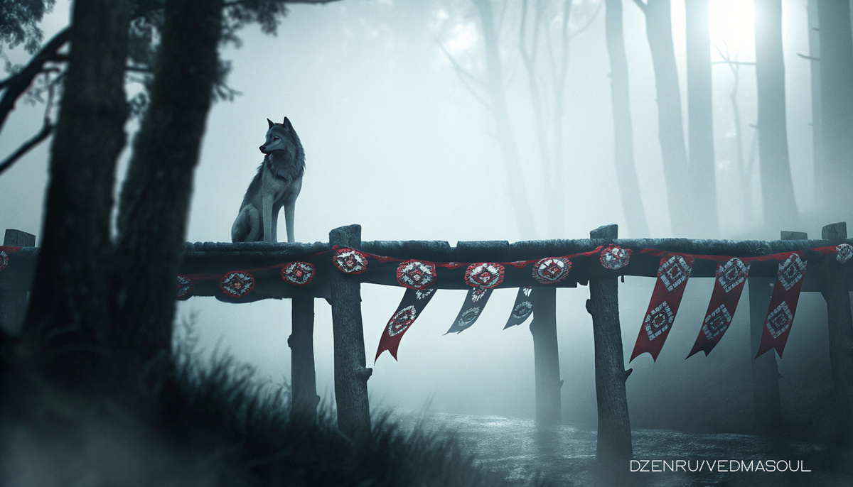 Авторское изображение @vedmasoul. Cгенерировано ИИ. Подселение, сущность, привязка