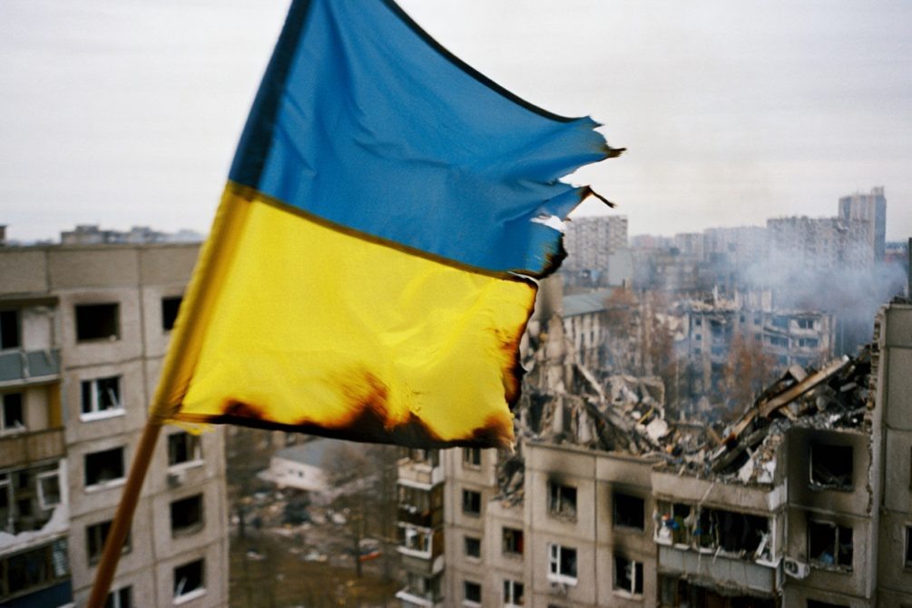   ВС РФ продолжают наносить по городу воздушные удары. Иллюстрация: Блокнот