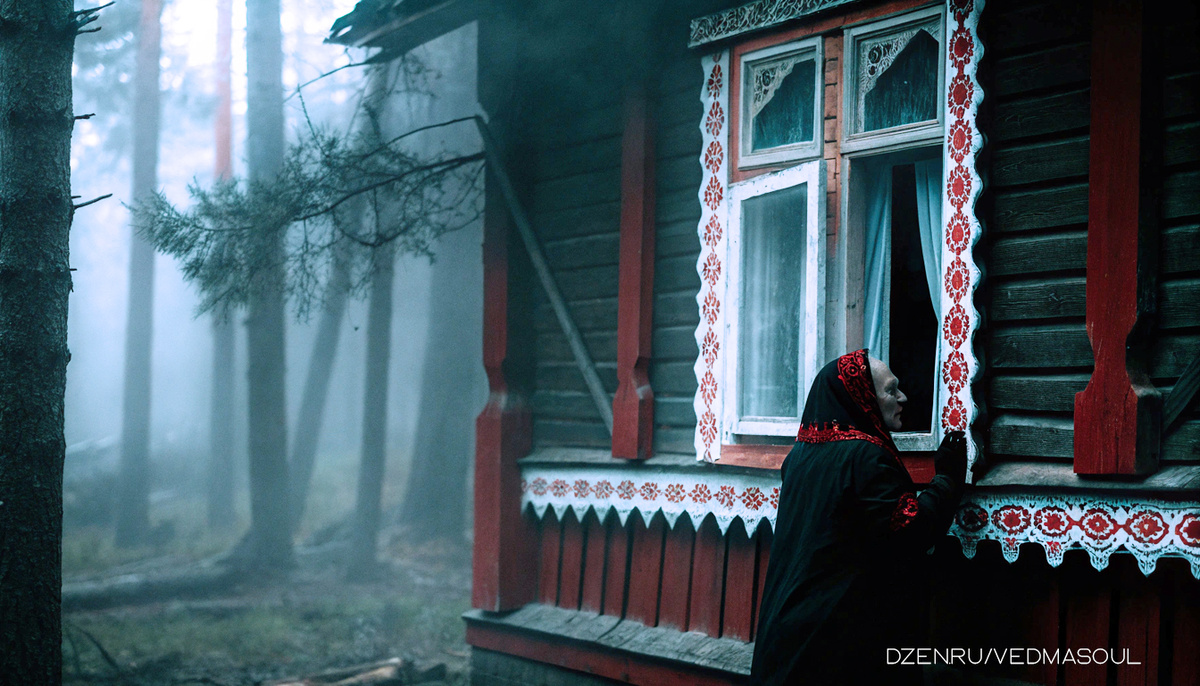 Авторское изображение @vedmasoul. Cгенерировано ИИ. Чистка от порчи, ритуал, сглаз