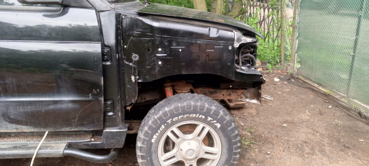 Новый брызговик.