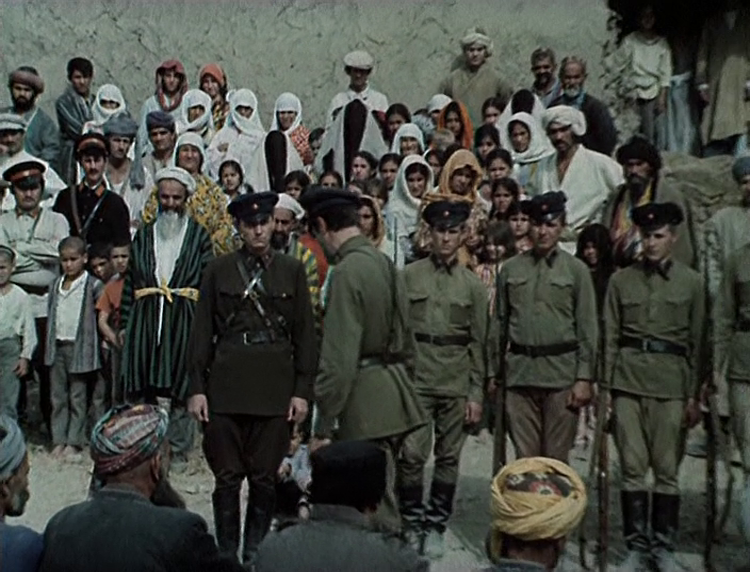 Кадр из фильма "Государственная граница. Фильм 4-й. Красный песок" (1984)