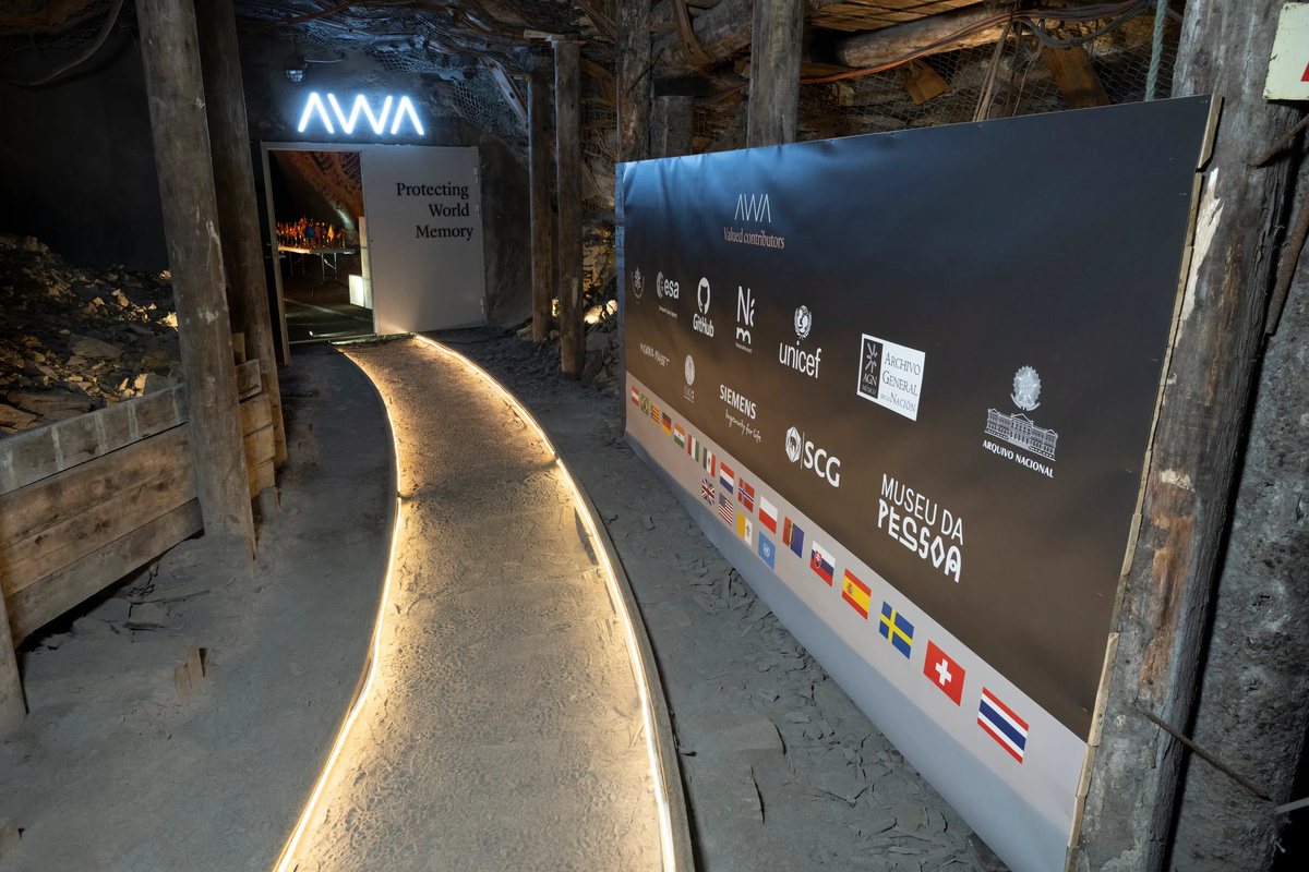 Всемирный арктический архив. Фото: Arctic World Archive