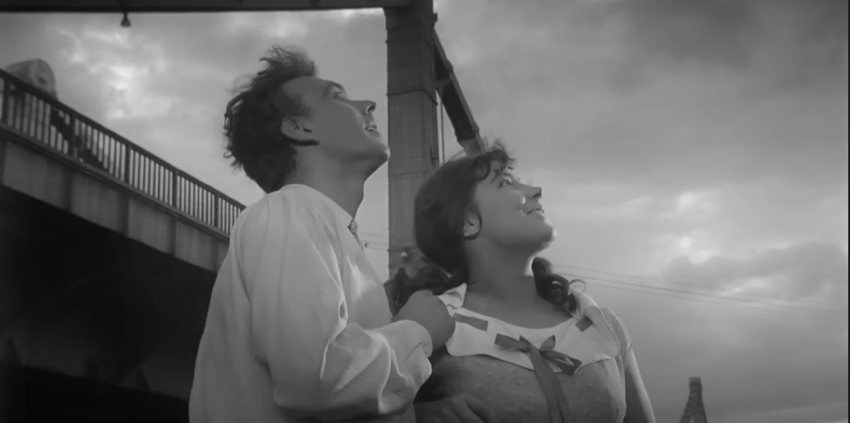 Кадр из фильма "Летят журавли", режиссер Михаил Калатозов, сценарист Виктор Розов, композитор Моисей Вайнберг