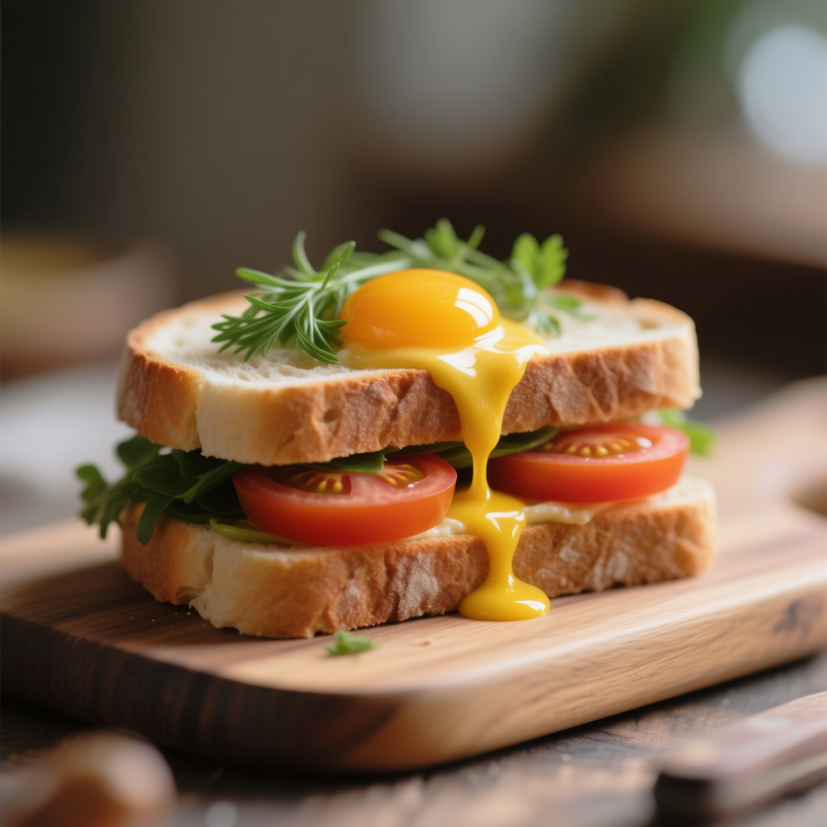 (яичница с авокадо и помидорами за 7 минут)