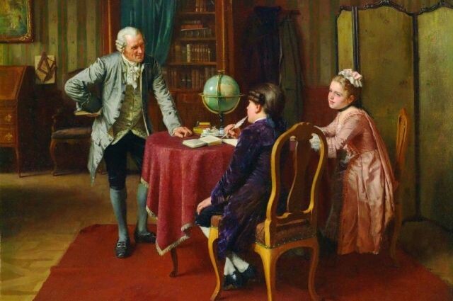    В наставники цасаревичей отбирали заметных представителей соответствующих наук.