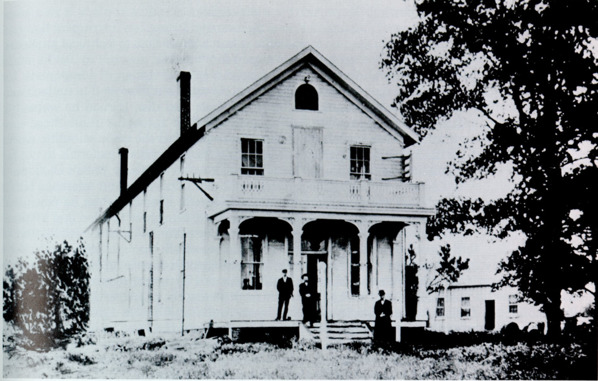 Лаборатория Томаса Эдисона в Менло-Парк, 1878 год