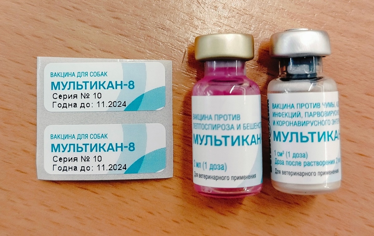 Препарат Мультикан-8 с наклейками для паспорта. Источник: https://smartik.ru