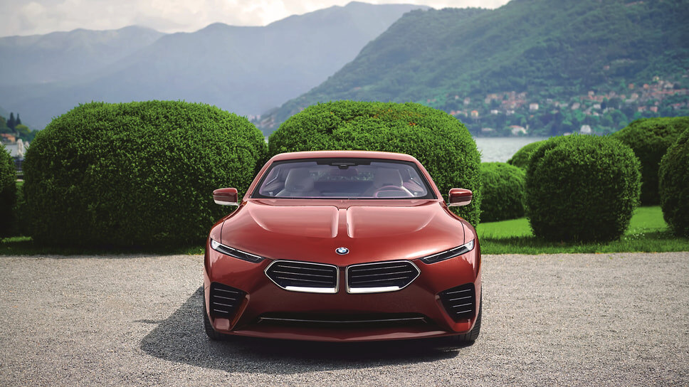 Спереди оба концепта выглядят одинаково: узкие фары, решетка радиатора с подсветкой. Центральная линия, проходящая по капоту, у Skytop продолжена по крышке багажника, у Speedtop — по крыше.📷Фото: BMW Group Clasic