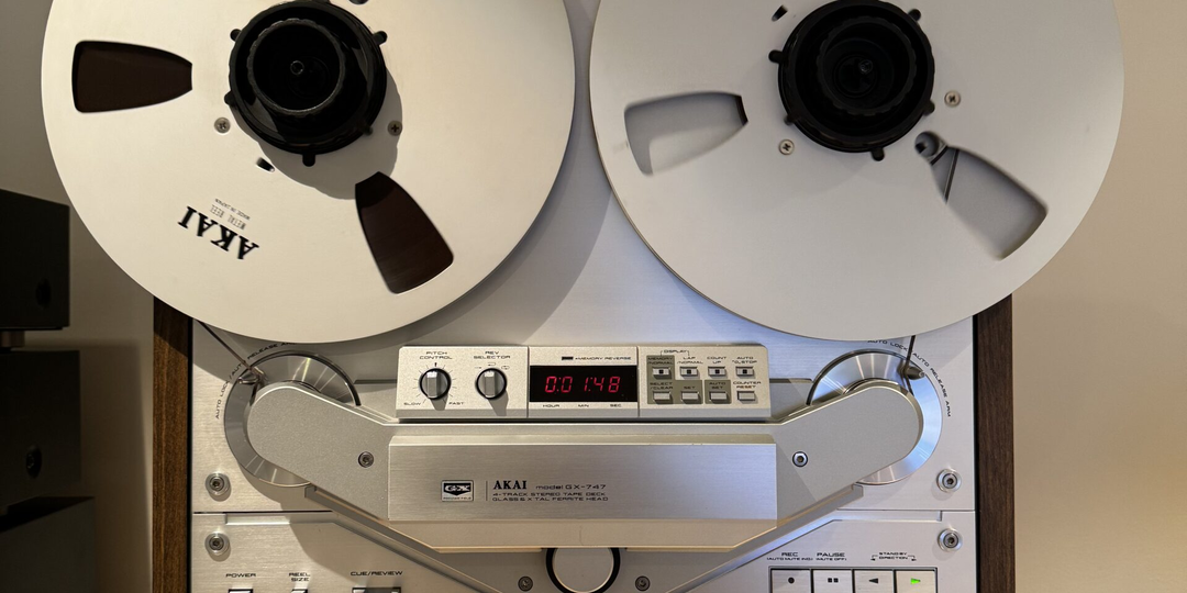 Akai GX-747 — один из топовых бобинников 80-х