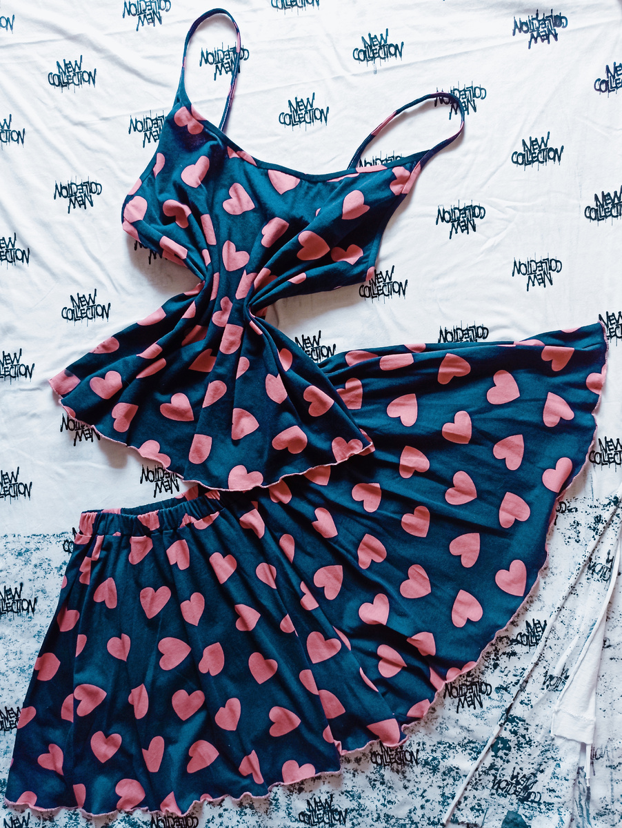 Вот такая милая пижамка получилась