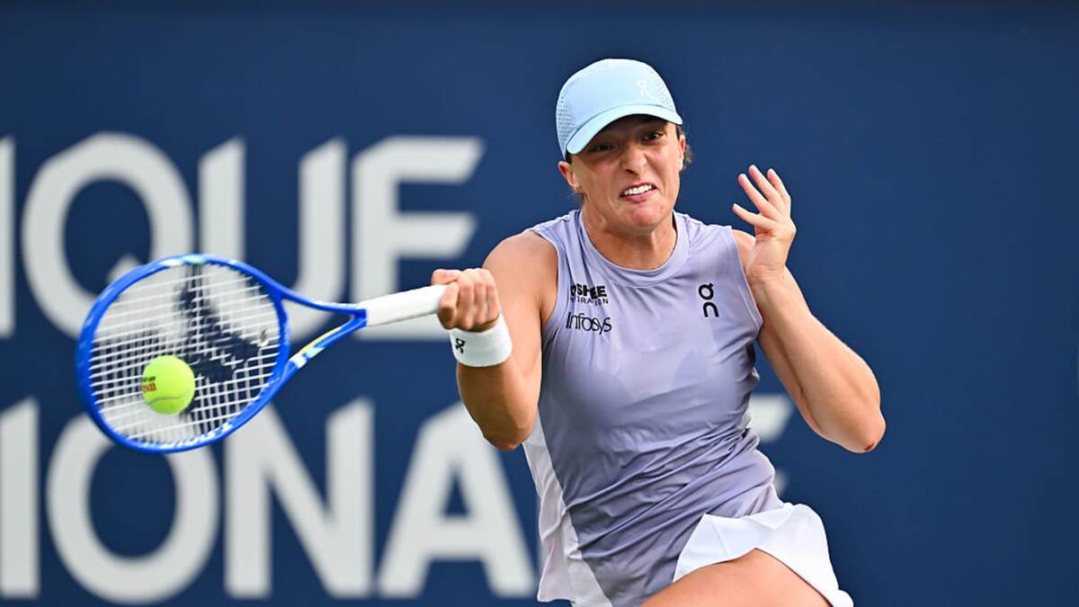 
Фото: 2025 Getty Images
Ига Швентек после неудачи в Монреале настроена на хороший результат в Цинциннати