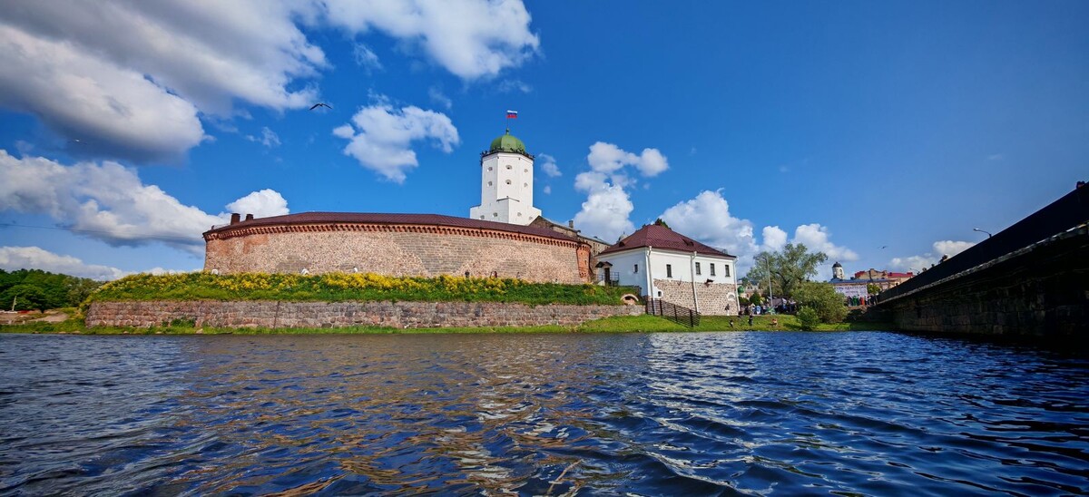 Вид на Крепость. Выборг. 