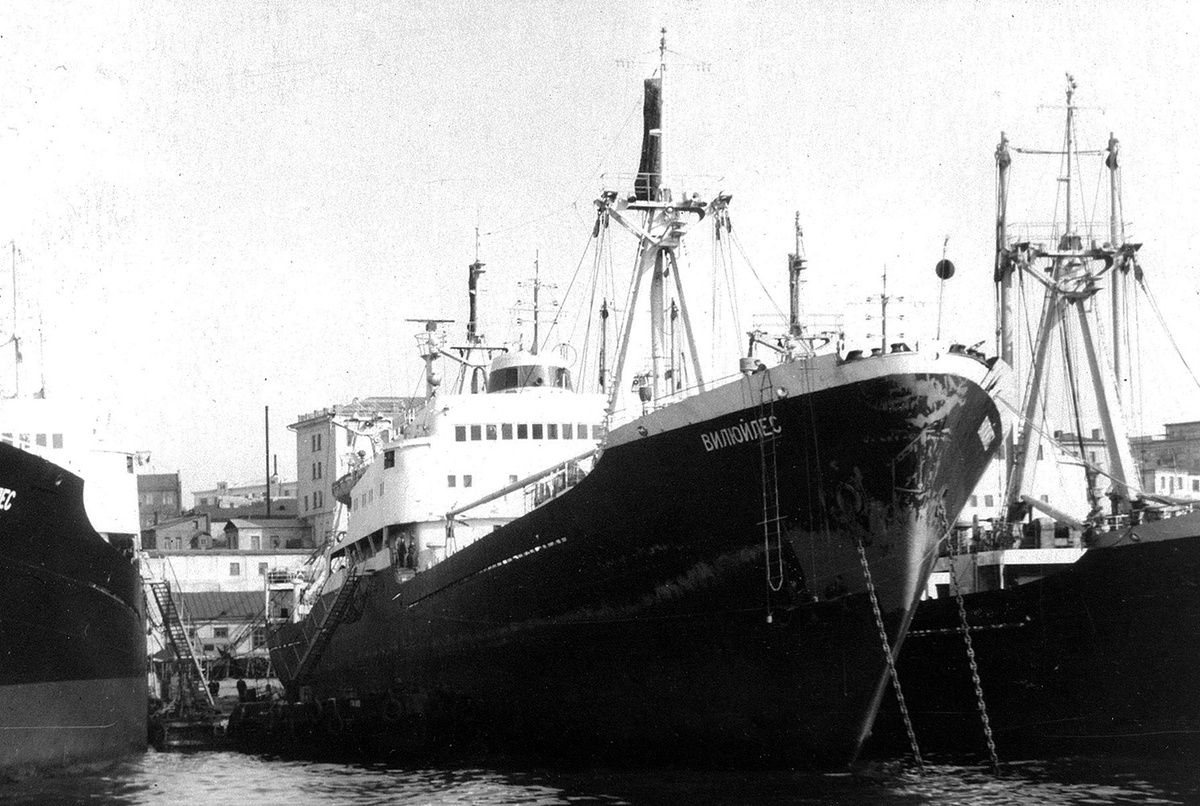 На Камчатке Владимир Ерыгин работал на морских лесовозах, часто ходил в Японию.