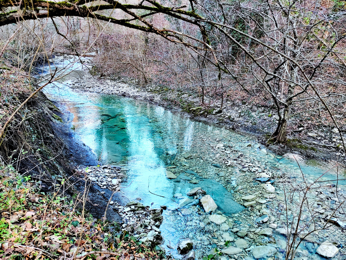 Река Жане под Геленджиком. Фото автора