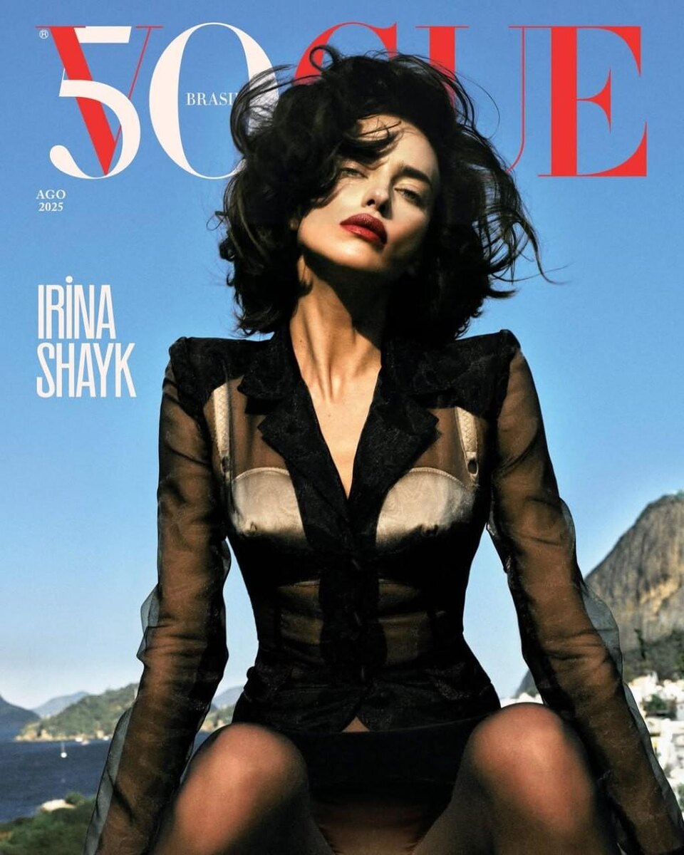    Ирина шейк на обложке вог