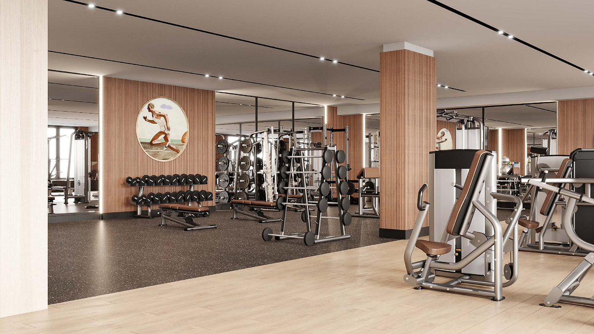 Фитнес в доме «Достижение»