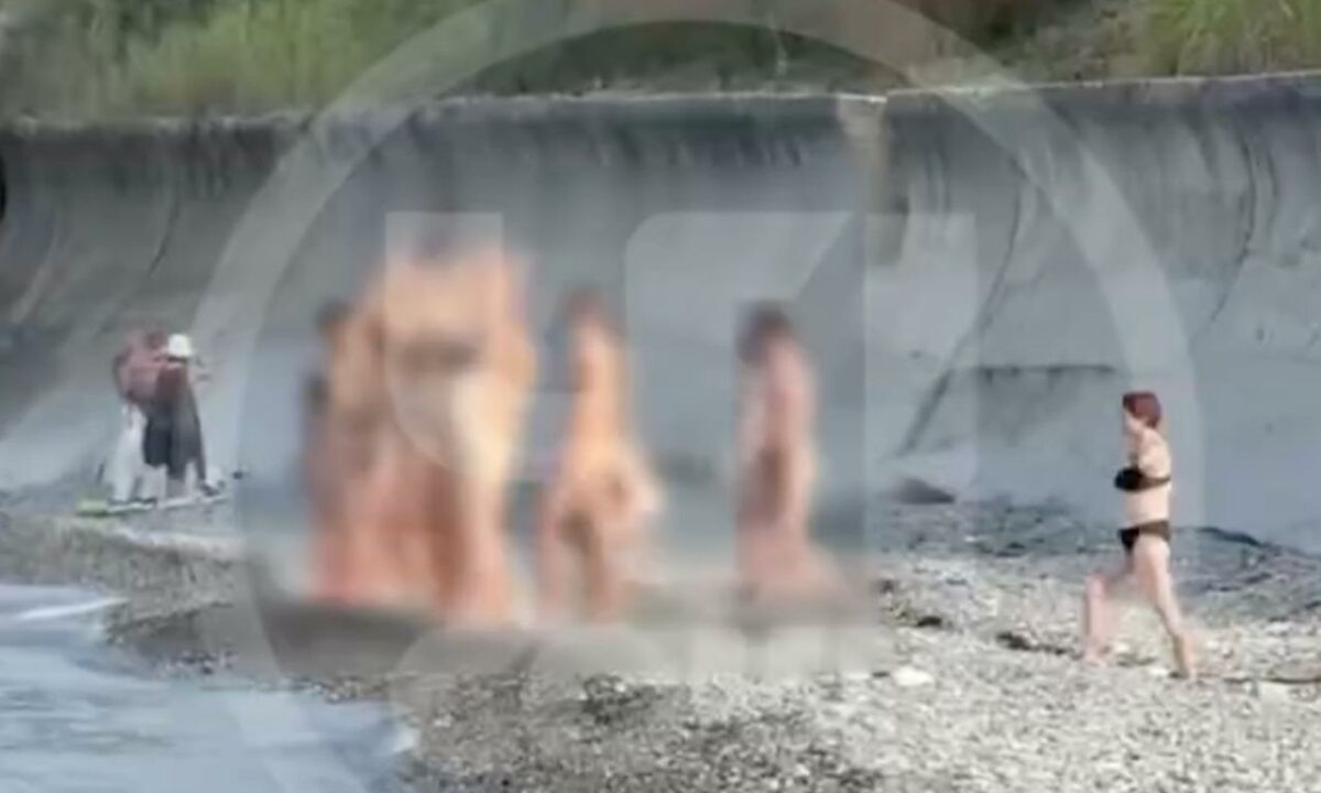    Скриншот видео t.me/chp_sochi