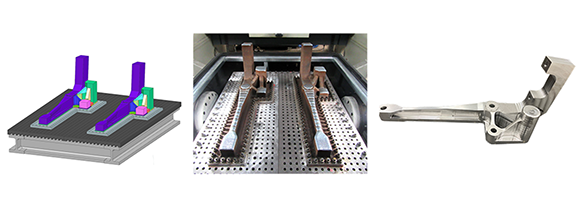 Демпфер рыскания, изготовленный по технологии Wire Arc Directed Energy Deposition (DED) от Gefertec 
