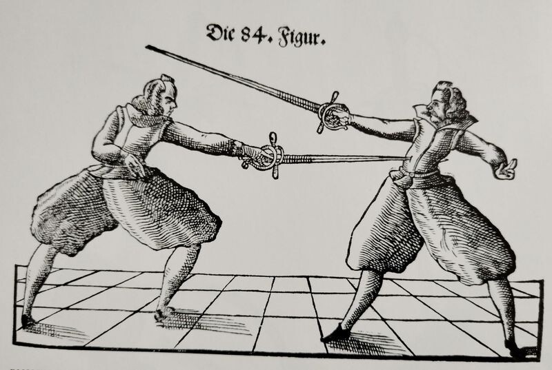 Из старого учебника фехтования