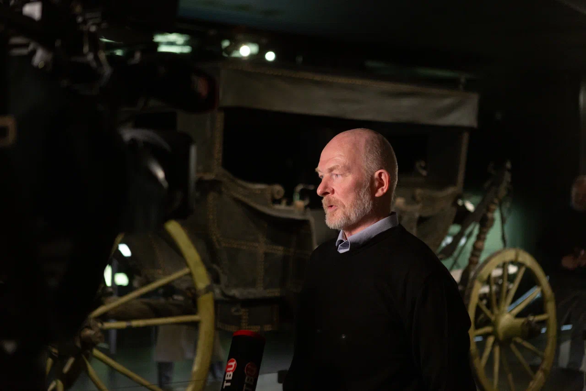 Художник-реставратор 1 категории  музея «Новый Иерусалим» Ширяков Владимир Алексеевич.  Фото пресс-службы музея «Новый Иерусалим»